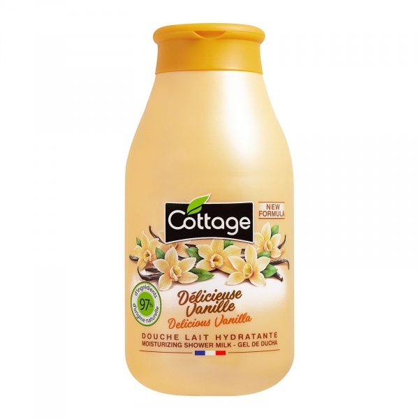 Cottage Moisturizing Shower Milk - Delicious Vanilla  sprchové mléko 97%