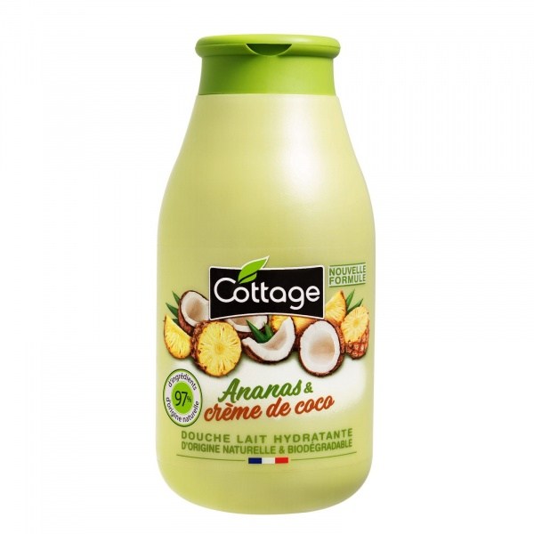 Cottage Moisturizing Shower Milk - Pineapple & Coconut cream