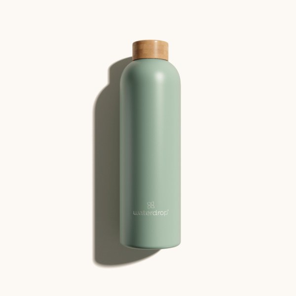 Waterdrop Waterdrop® nerezová lahev design OLIVE MATT lahev