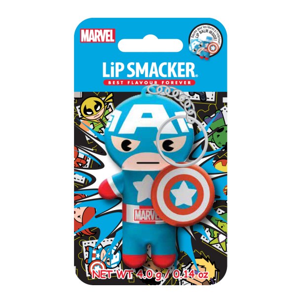 Lip Smacker Marvel Super Hero Lip Balm - Captain Americana