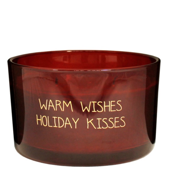 My Flame Lifestyle My Flame Candles – Warm Wishes Holiday Kisses -